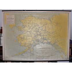 Map of Alaska (Large Pull Down Map)
